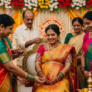Seemantham | Baby Shower | Valaikappu